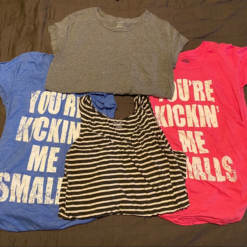 Maternity Lot shirts medium EUC